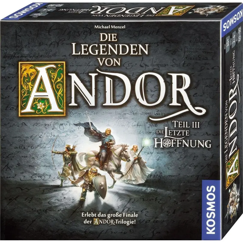 Brettspiel Die Legenden von Andor