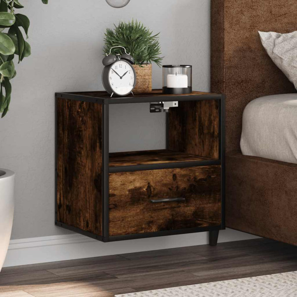 2x Szafka Nocna Wisząca Komoda Stolik Nocny Do Sypialni 40x31x39.5