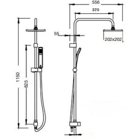Duschsystem