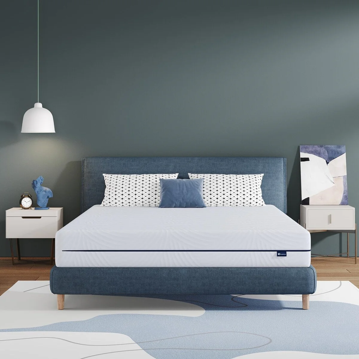 8'' Medium Gel Memory Foam Mattress in a Box with Detachable Cover