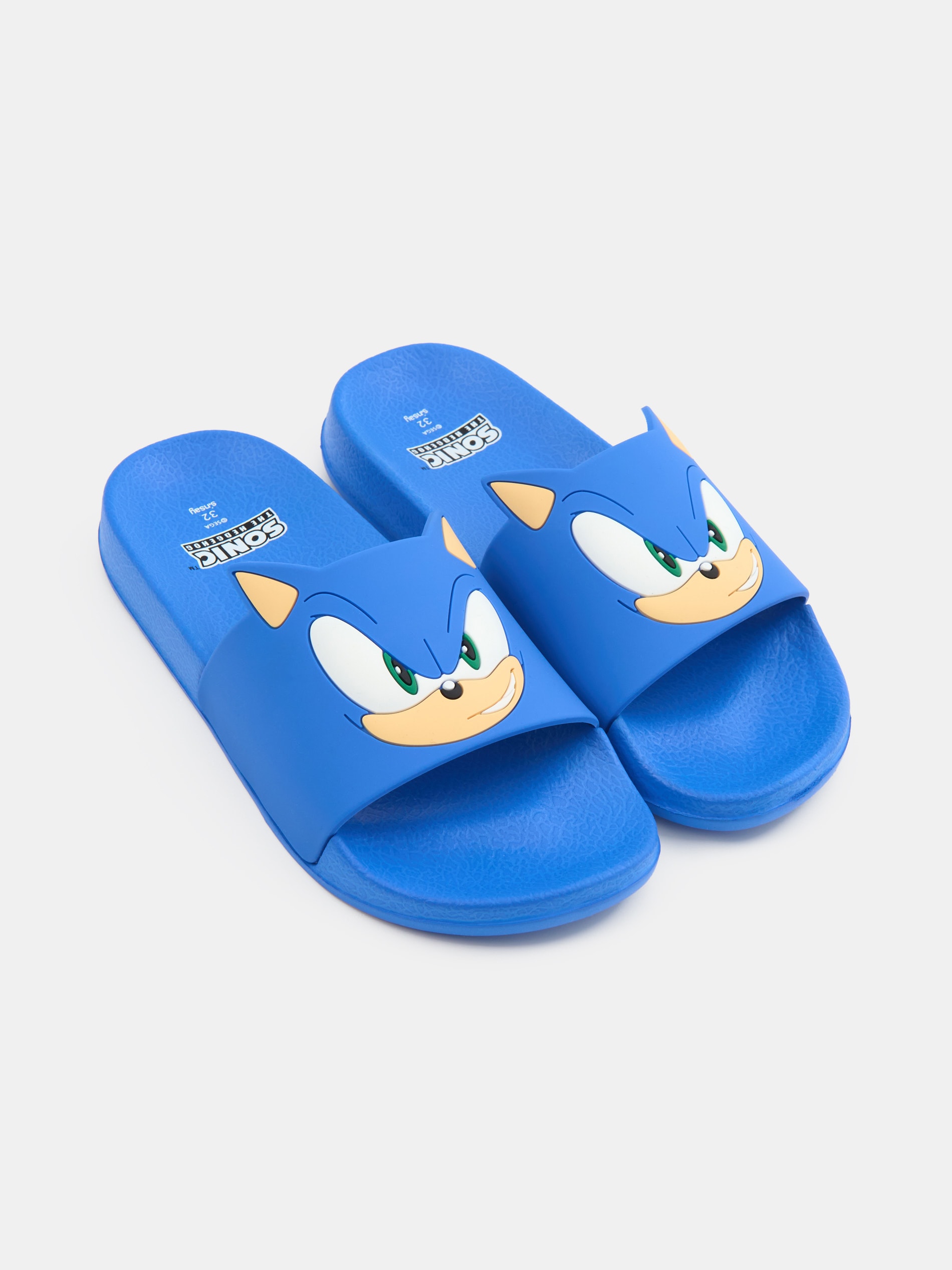 Klapki z nadrukiem Sonic the Hedgehog
