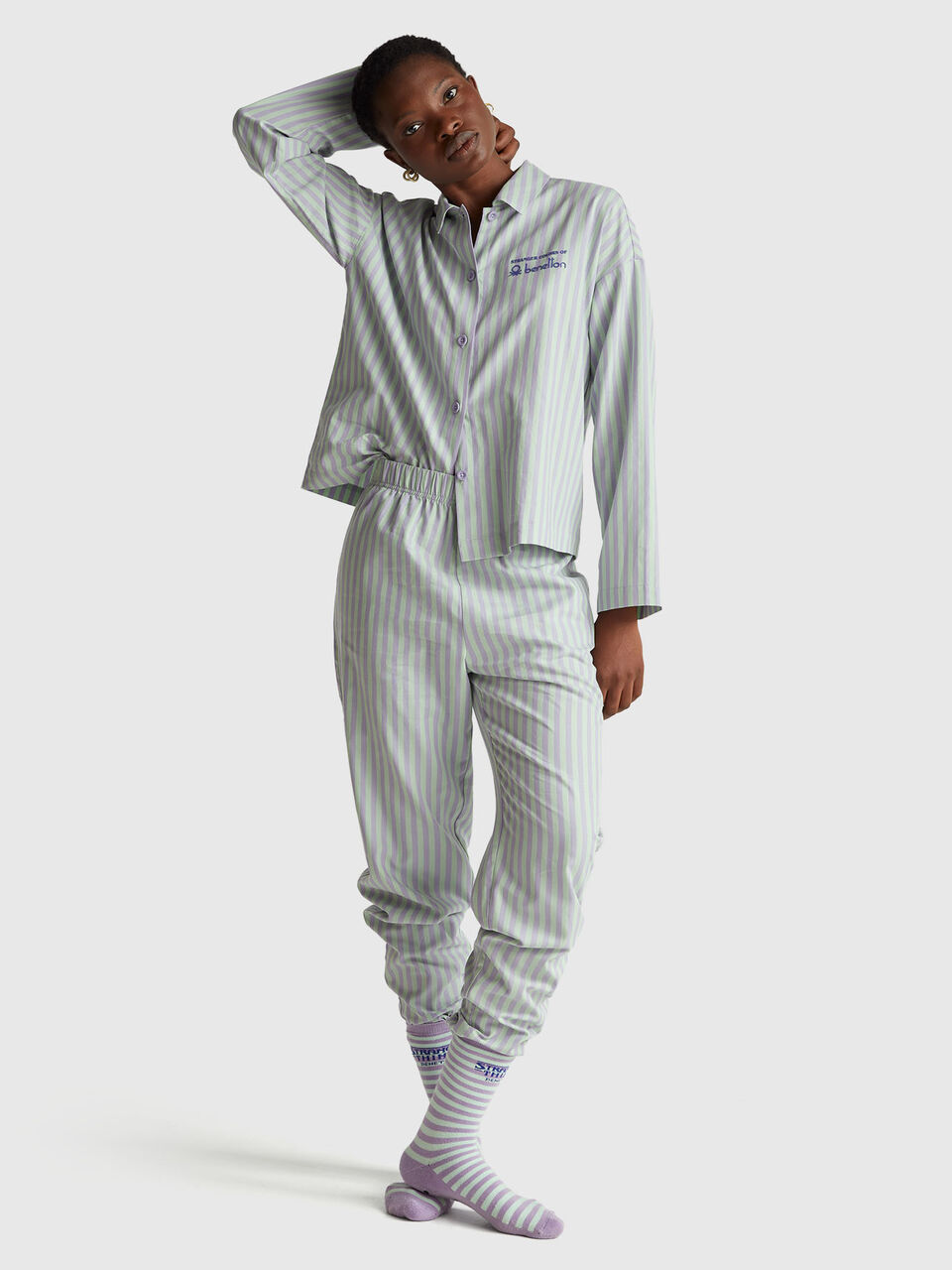 Stranger Things striped pyjamas