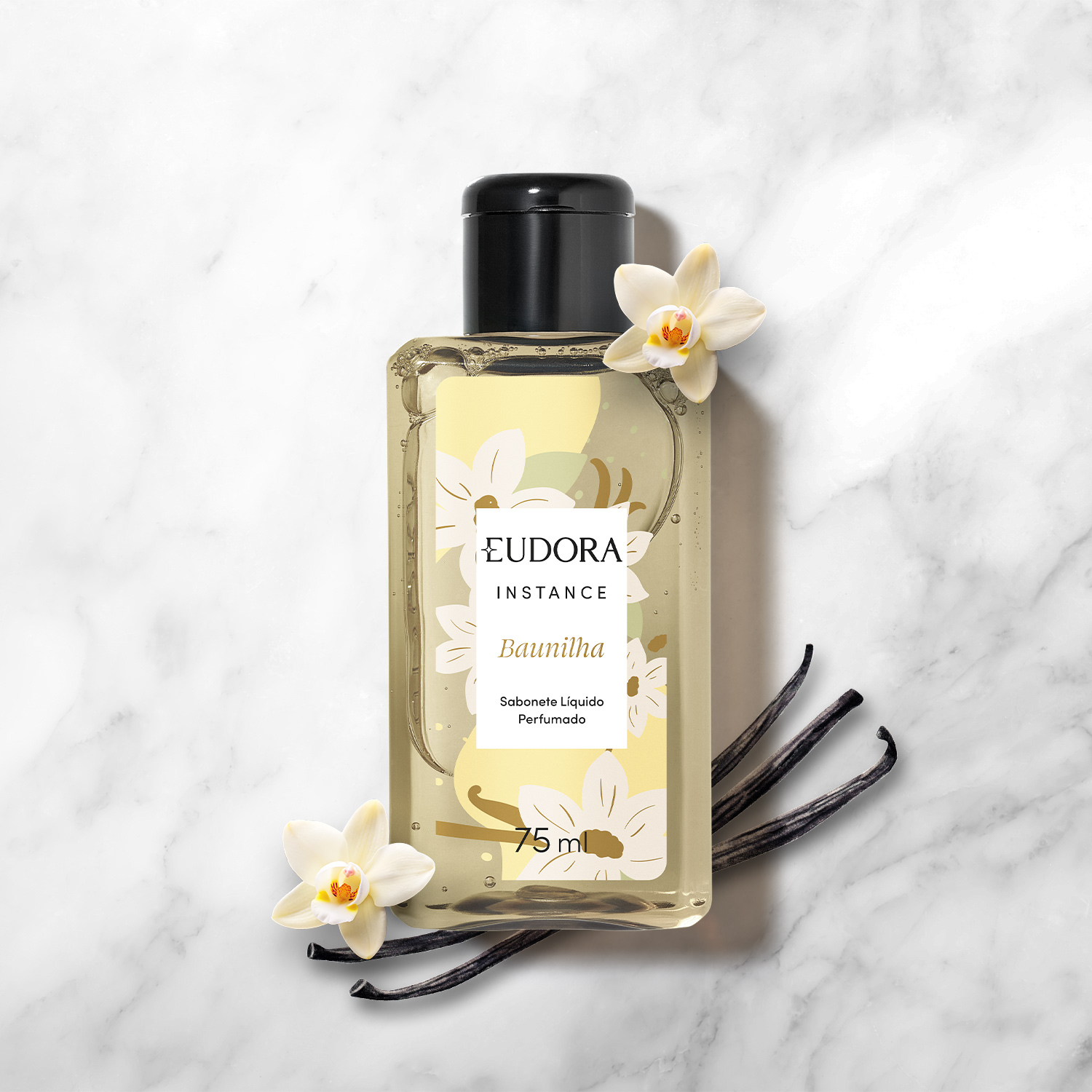 Sabonete Líquido Perfumado Instance Baunilha 75ml