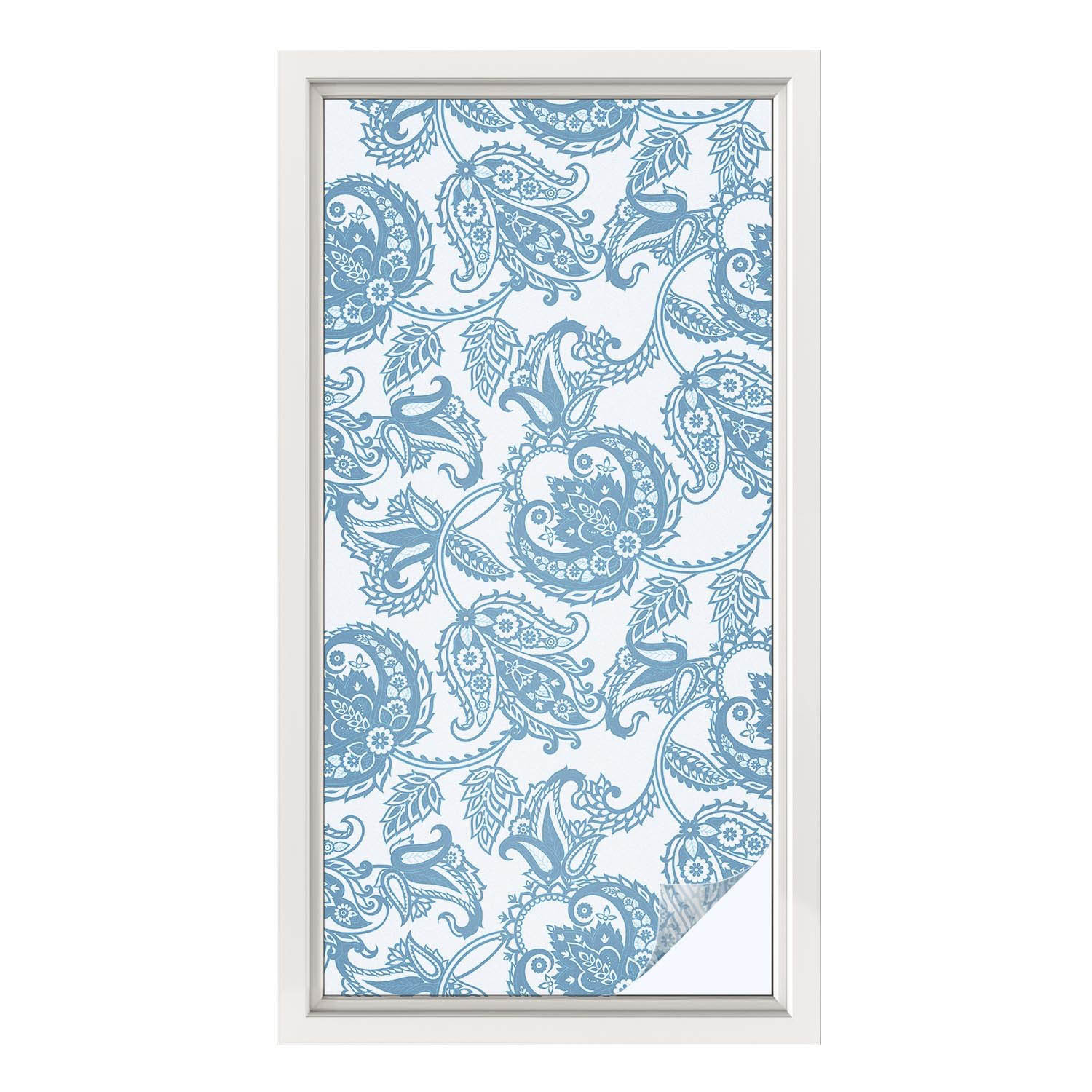 Folia dekoracyjna wzór ornamenty ochrona prywatności 50x100 Wallfluent
