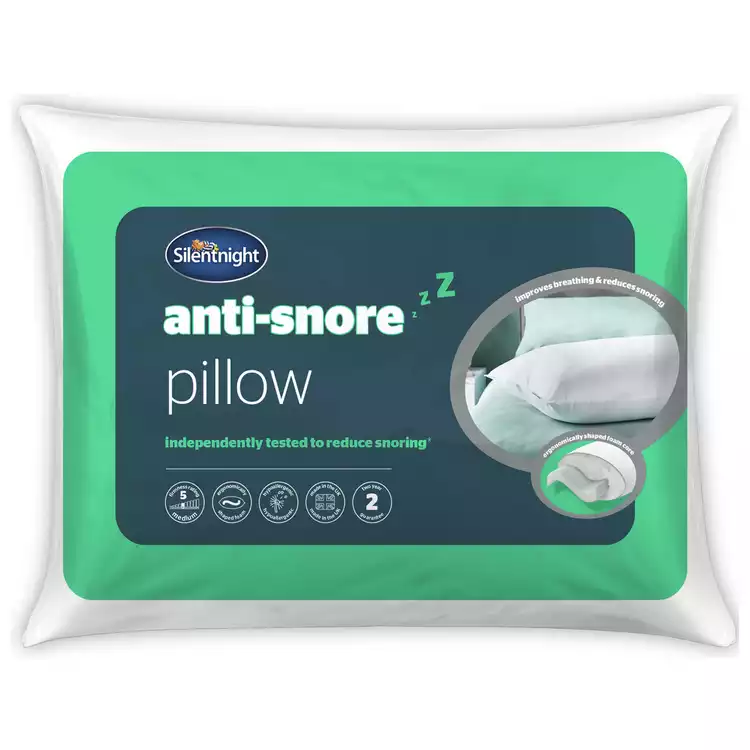 Silentnight Anti-Snore Medium Soft Pillow