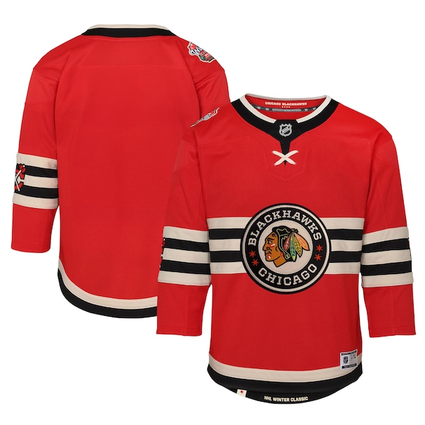 Chicago Blackhawks Preschool 2025 NHL Winter Classic Premier Jersey - Red