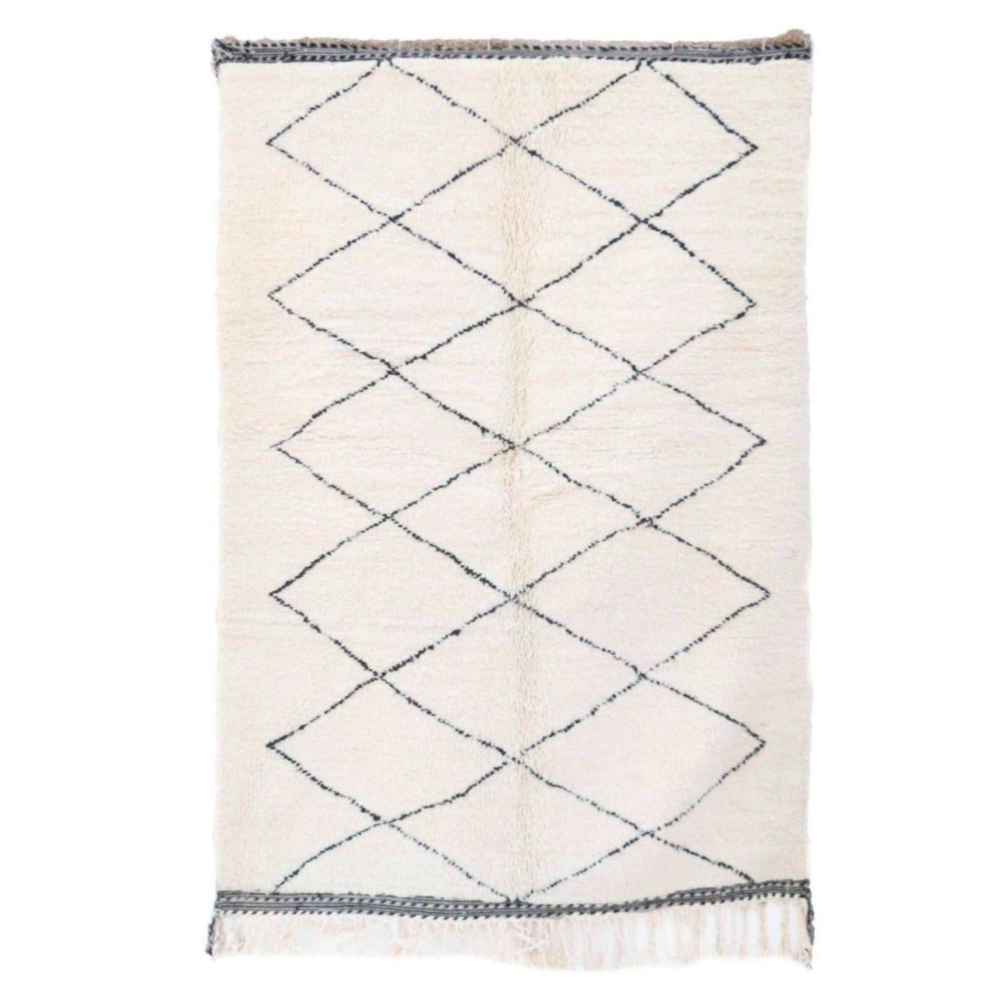 AFK Living vloerkleed Berber - handgemaakt - Wol - 158 x 256 cm