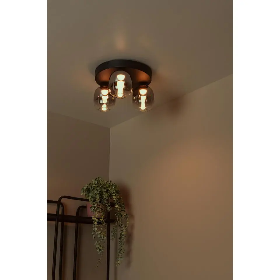 Lucide TAMINO Plafonni&egrave;re - Zwart