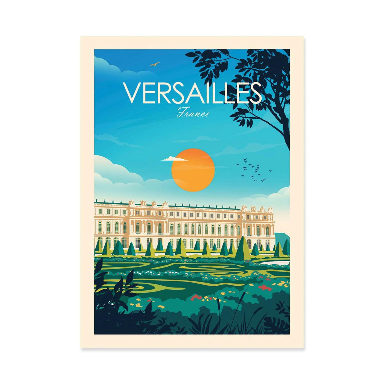 STUDIO INCEPTION - VERSAILLES FRANCE - STUDIO INCEPTION - Affiche d'art 50 x 70 cm