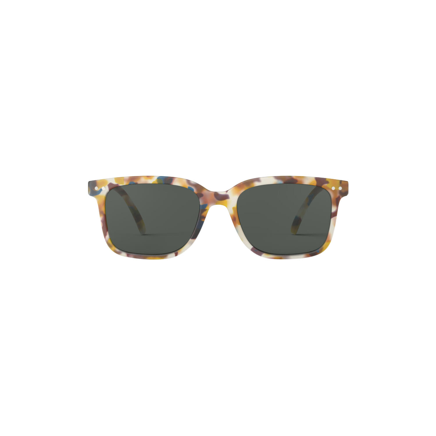 #L SUN solbriller, blue tortoise