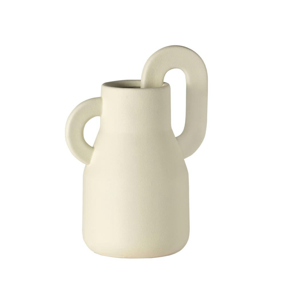 - vase céramique écru corallo