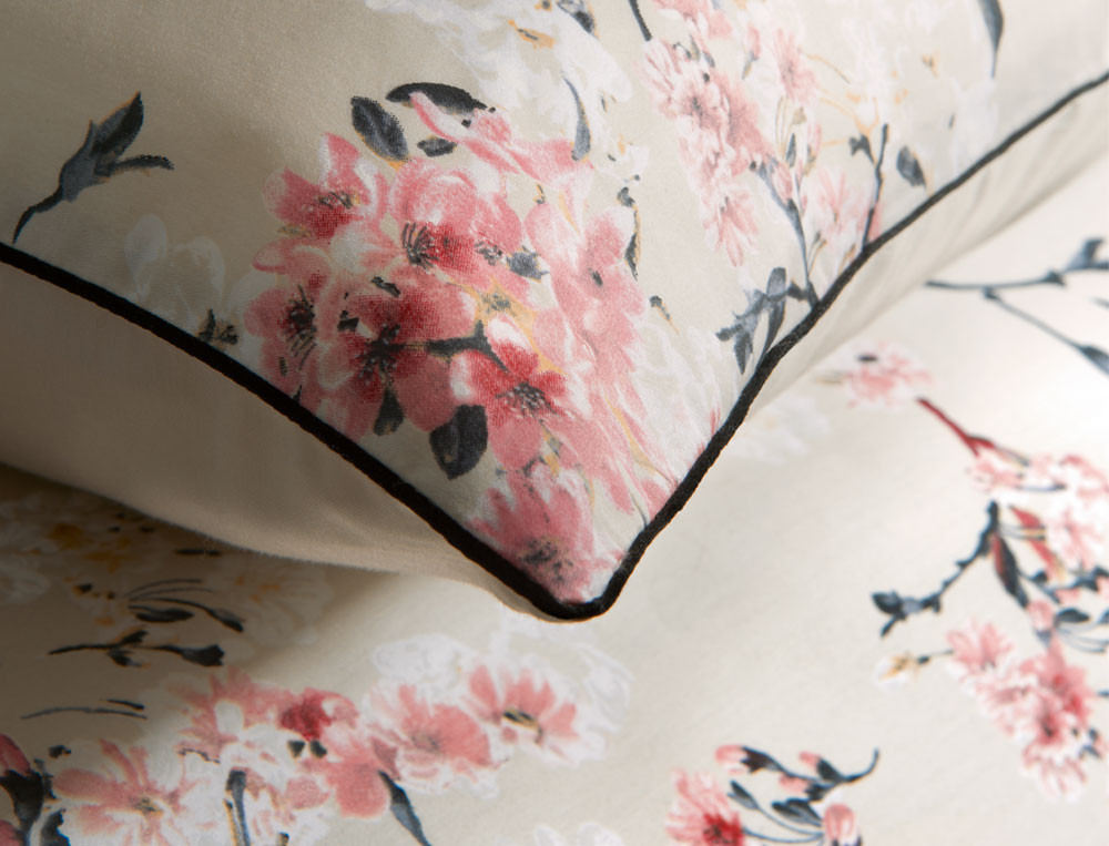 Linge de litPommier du Japon