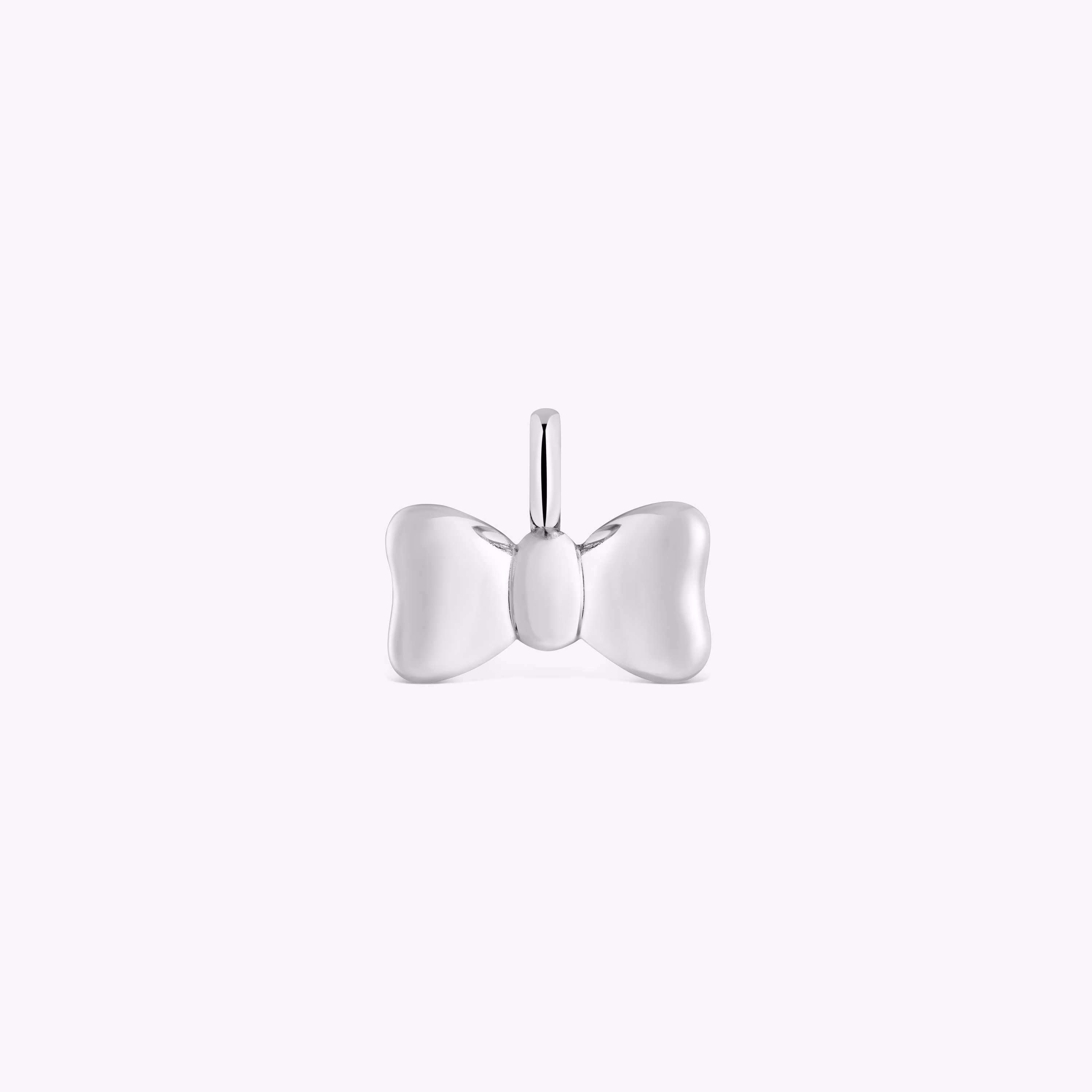 Colgante lazo anilla de plata 15 mm TOUS Ribbon