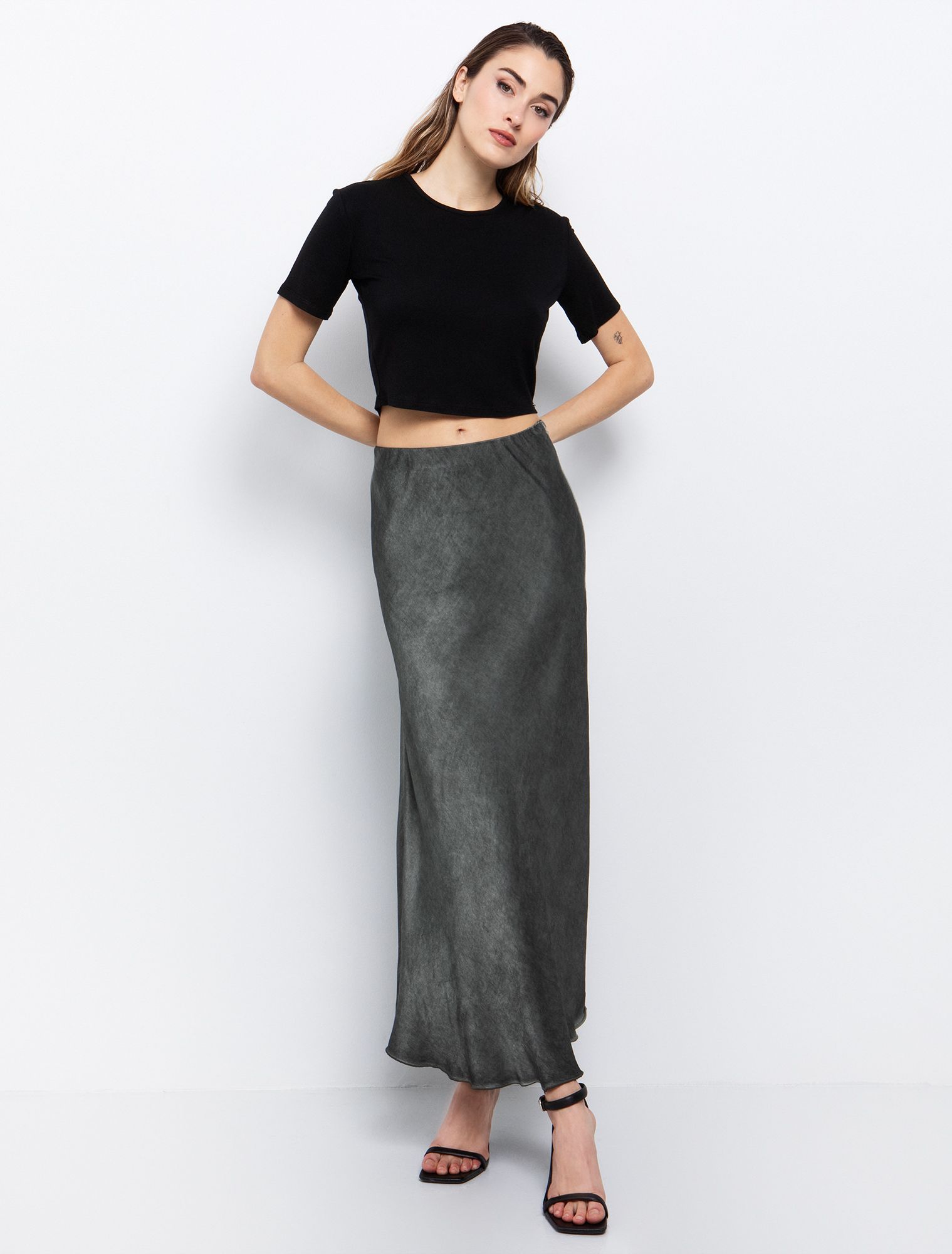 Basic crop μπλούζα