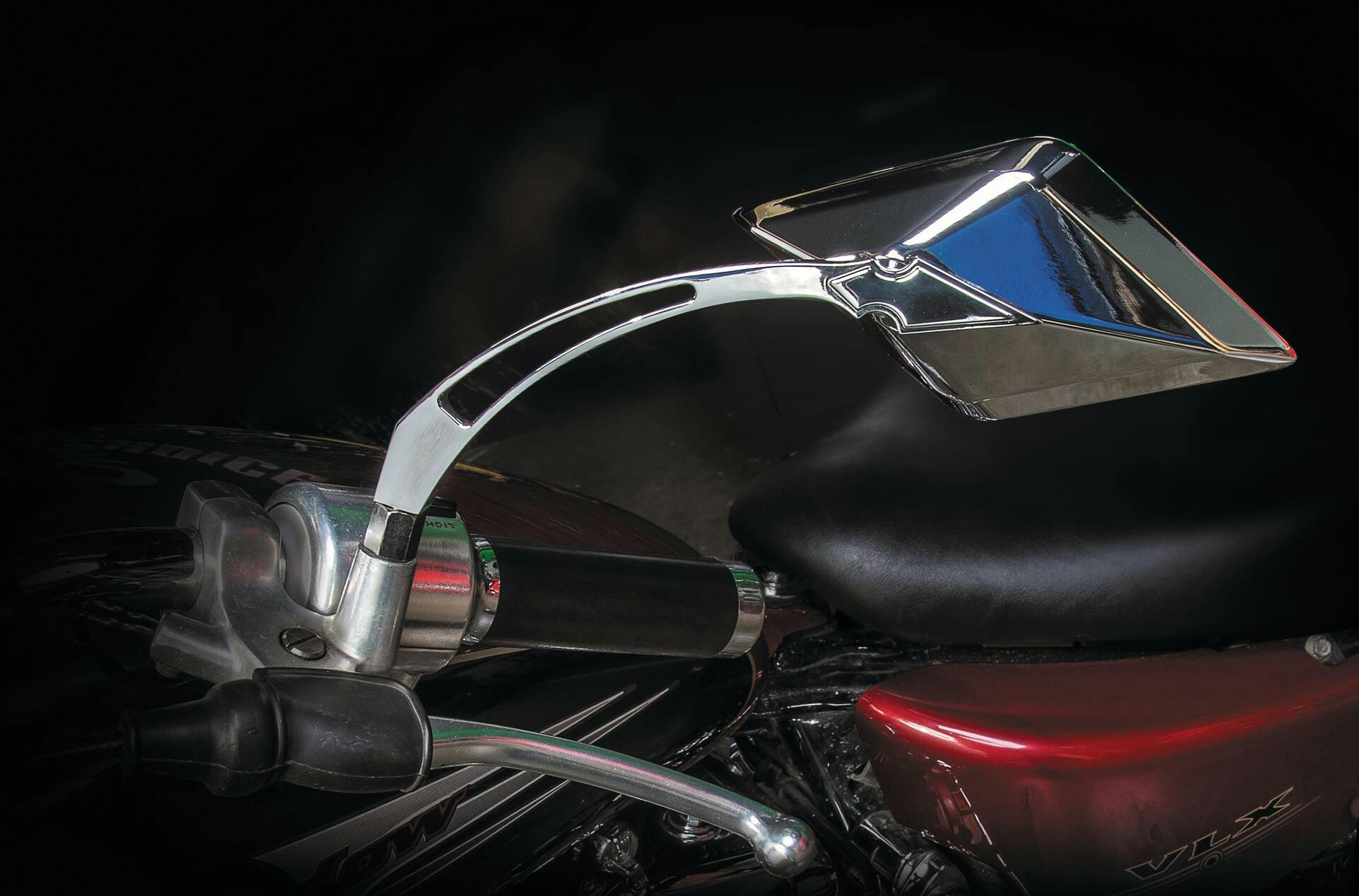BikeMaster Diamond Spike Mirror