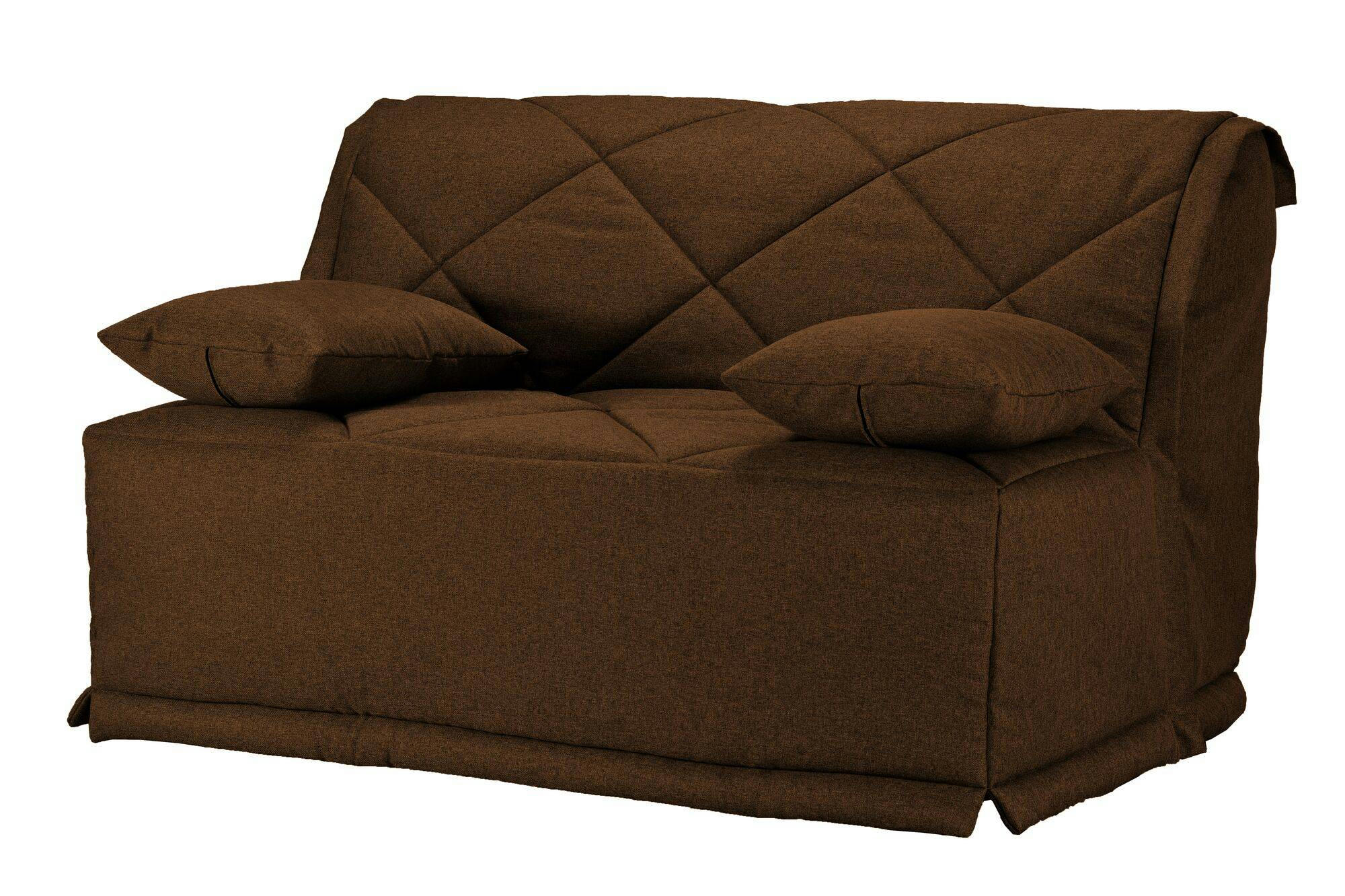 GINA - Banquette BZ avec matelas de 15 cm ebène