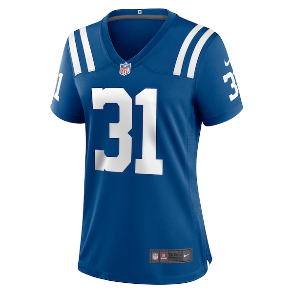Jason Huntley Indianapolis Colts Nike Women's Team Game Jersey -  Royal