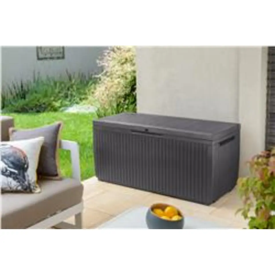 Keter Springwood Opbergbox - 305 L - 123x54x57 cm - Grafiet