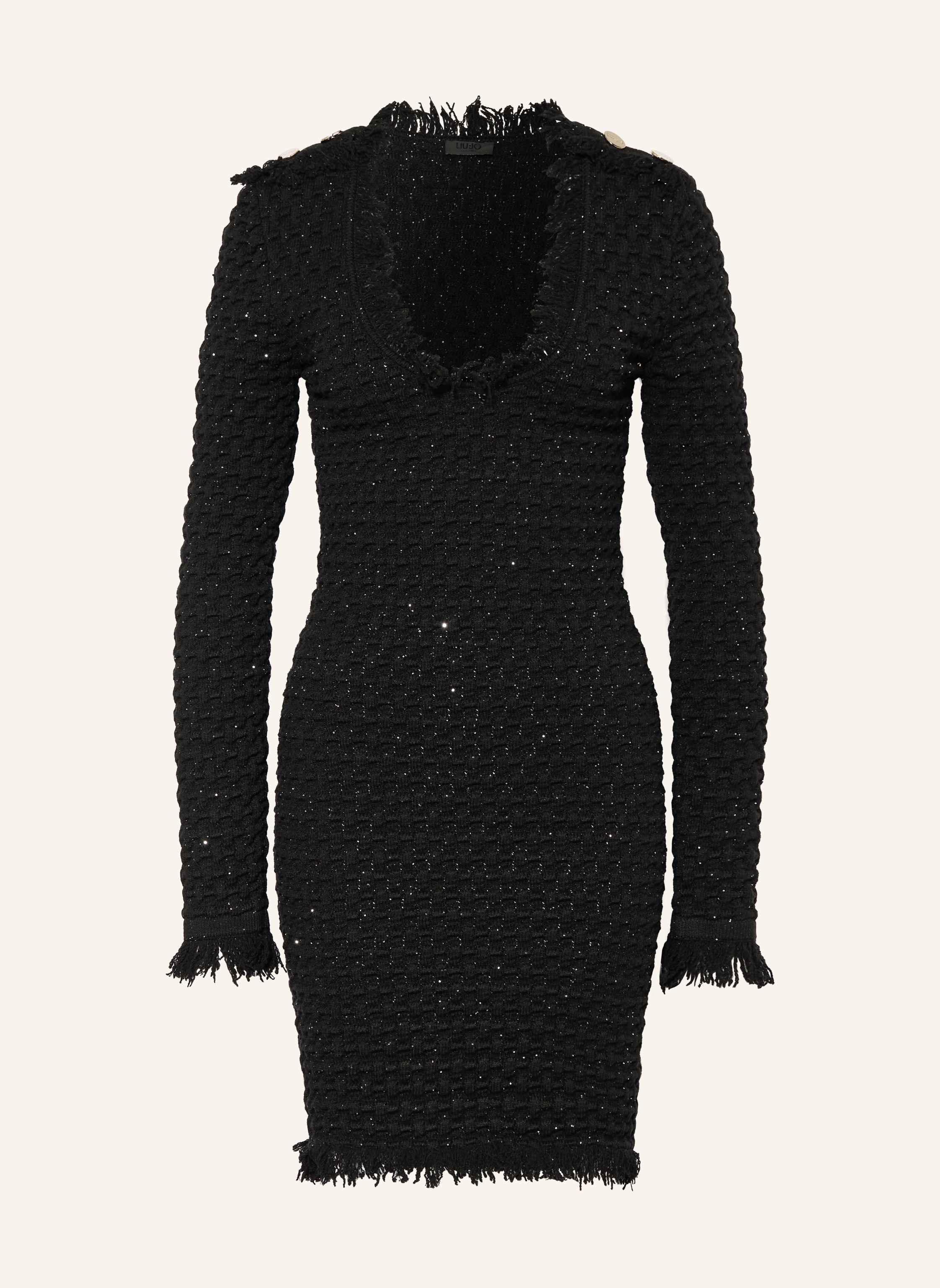 LIU JO Strickkleid mit Pailletten