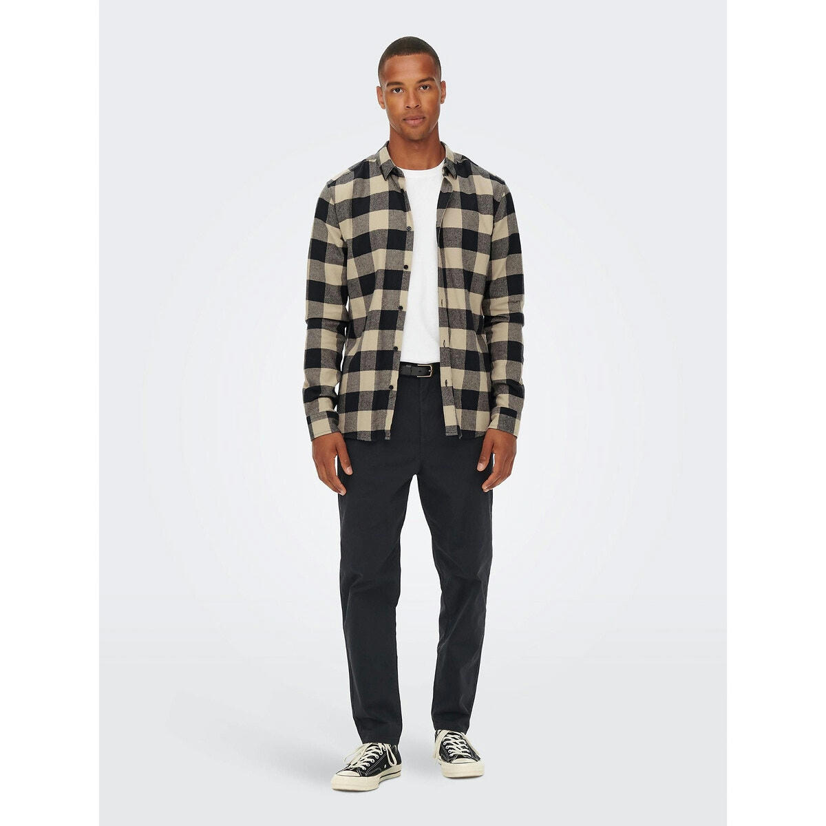 Chemise coupe droite