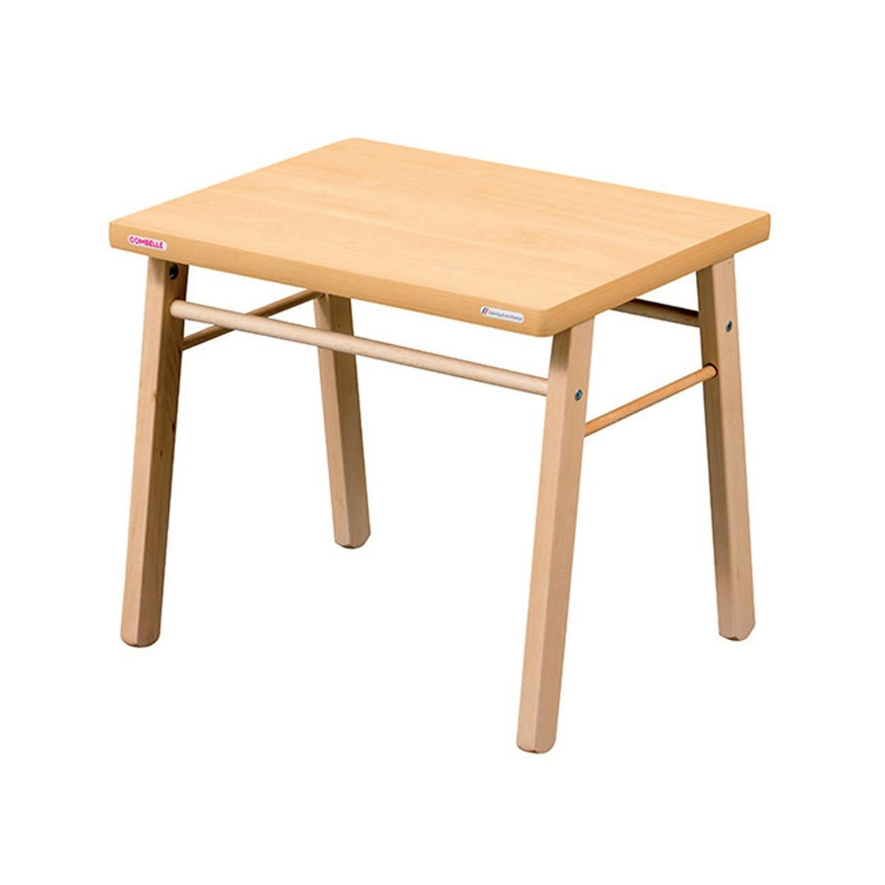 GABRIEL - Bureau enfant en bois vernis naturel 50x43x40cm