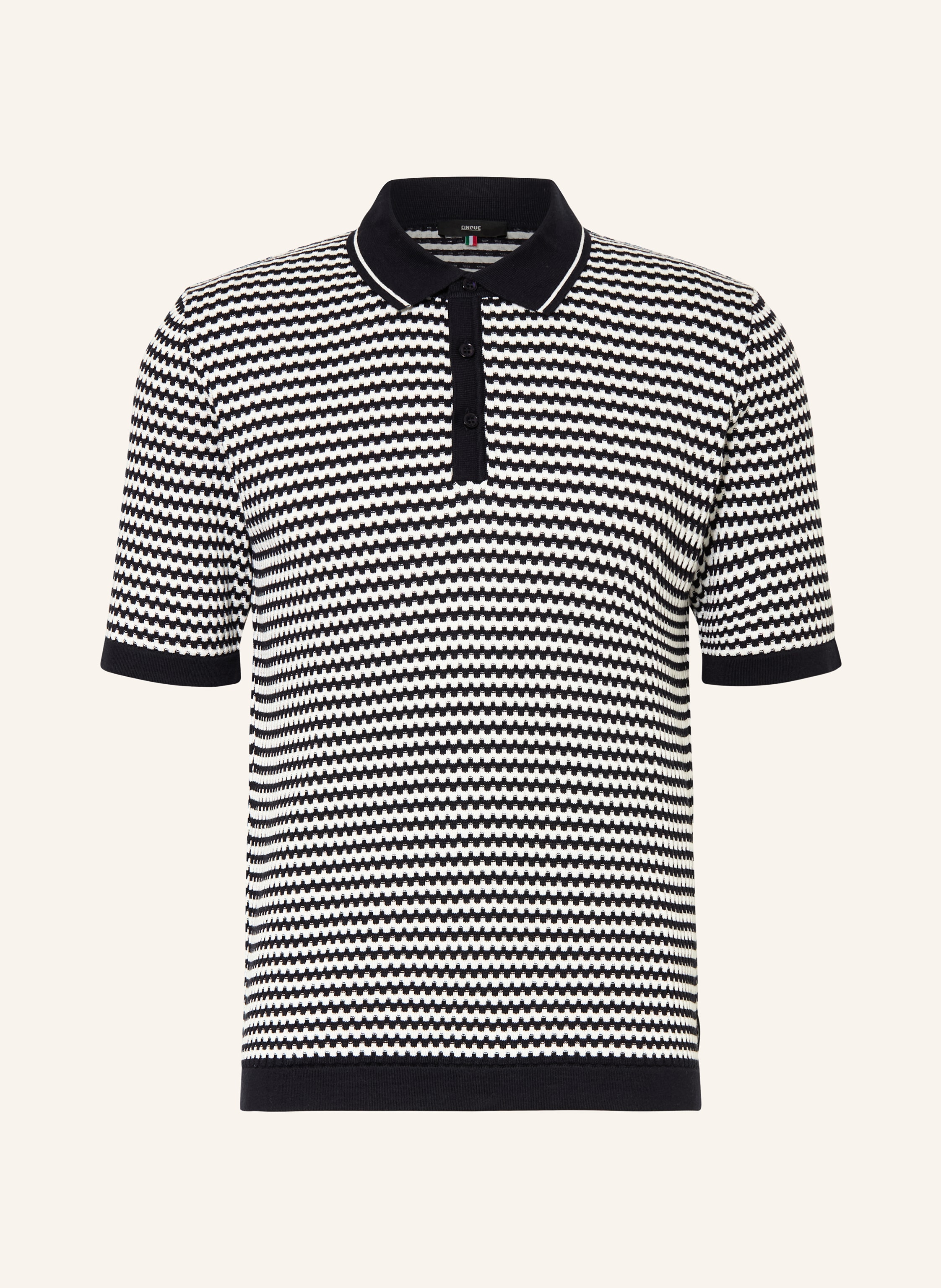 CINQUE Strick-Poloshirt CIFLAVIEN