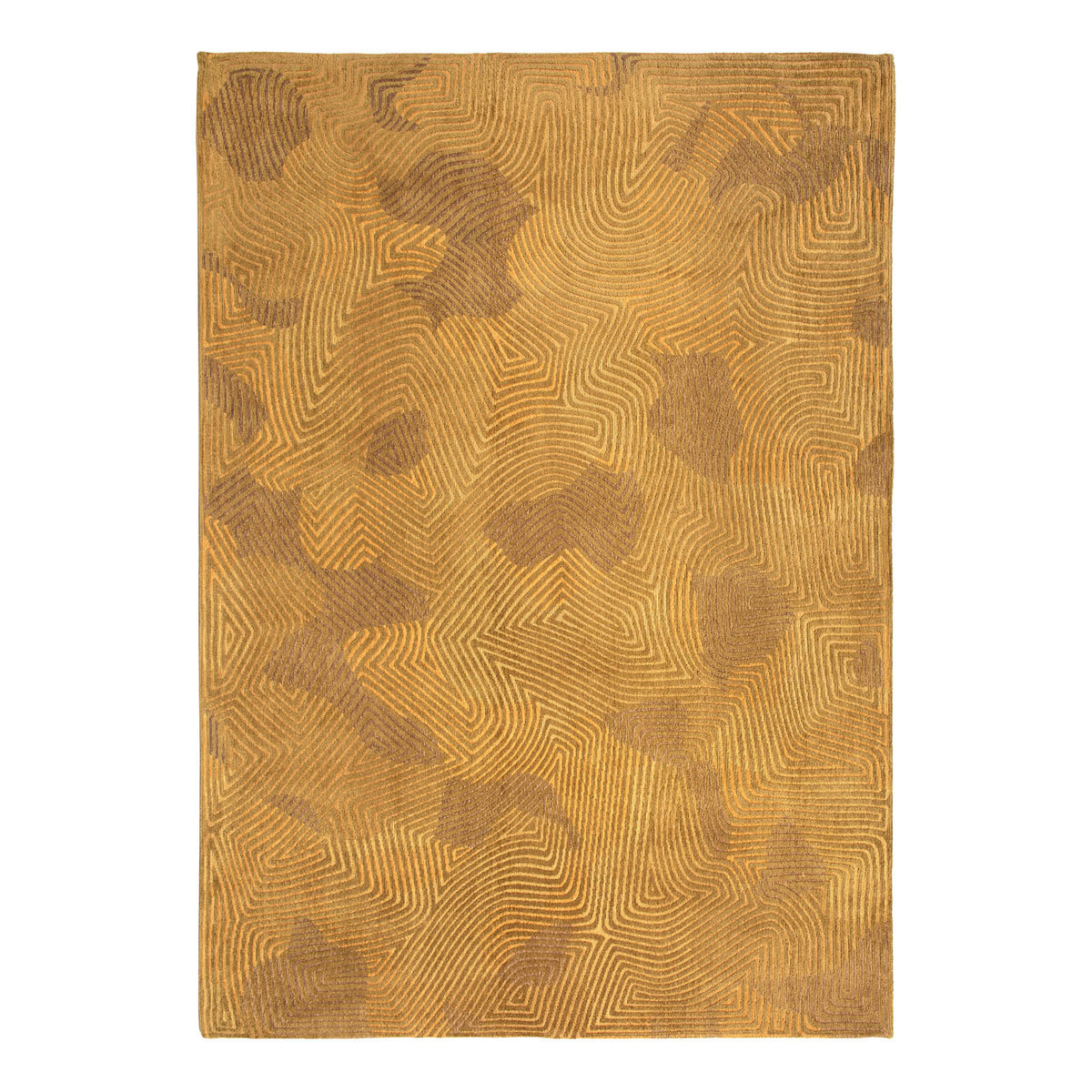 Louis De Poortere vloerkleed Jelly Gold - geel - 80x150cm