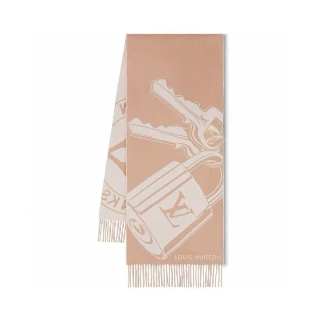 Louis Vuitton Lock and key scarf