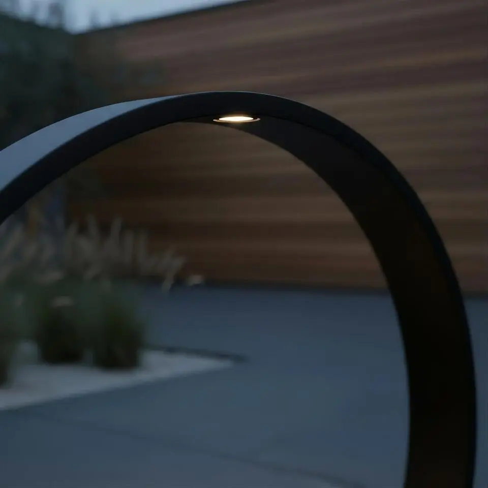 Lucide JEREL Sokkellamp - Zwart