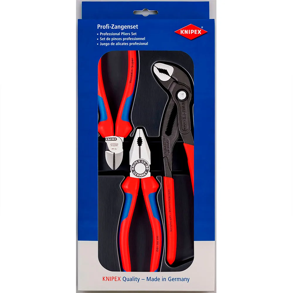 Knipex Universal pliers set 3 pieces