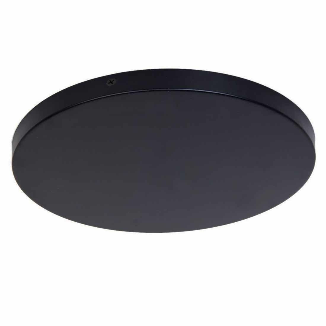 Freelight plafondplaat rond - 45 x 4  cm - zwart