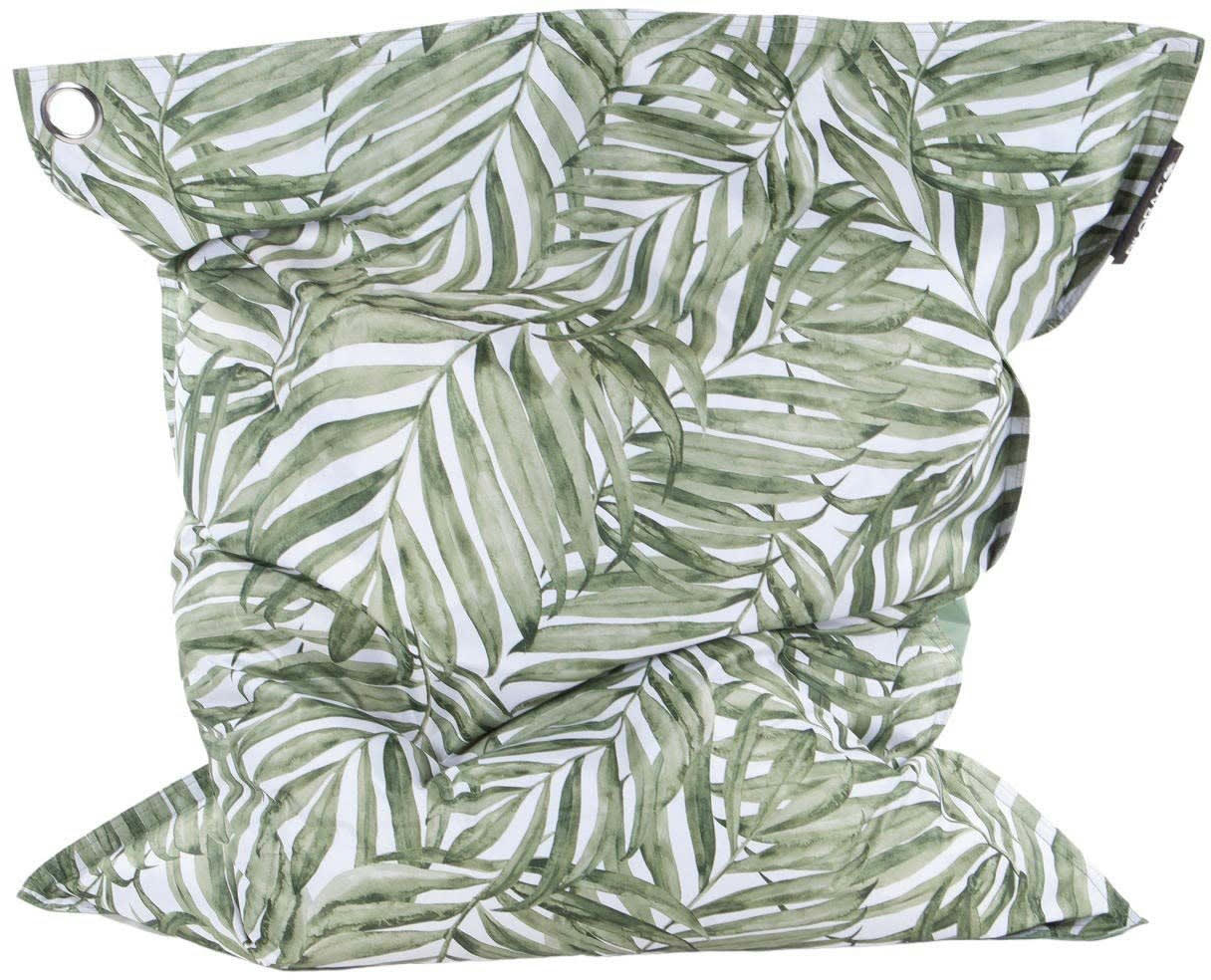 - Maxi coussin imprimé intérieur extérieur 110 x 130 cm palmeraie