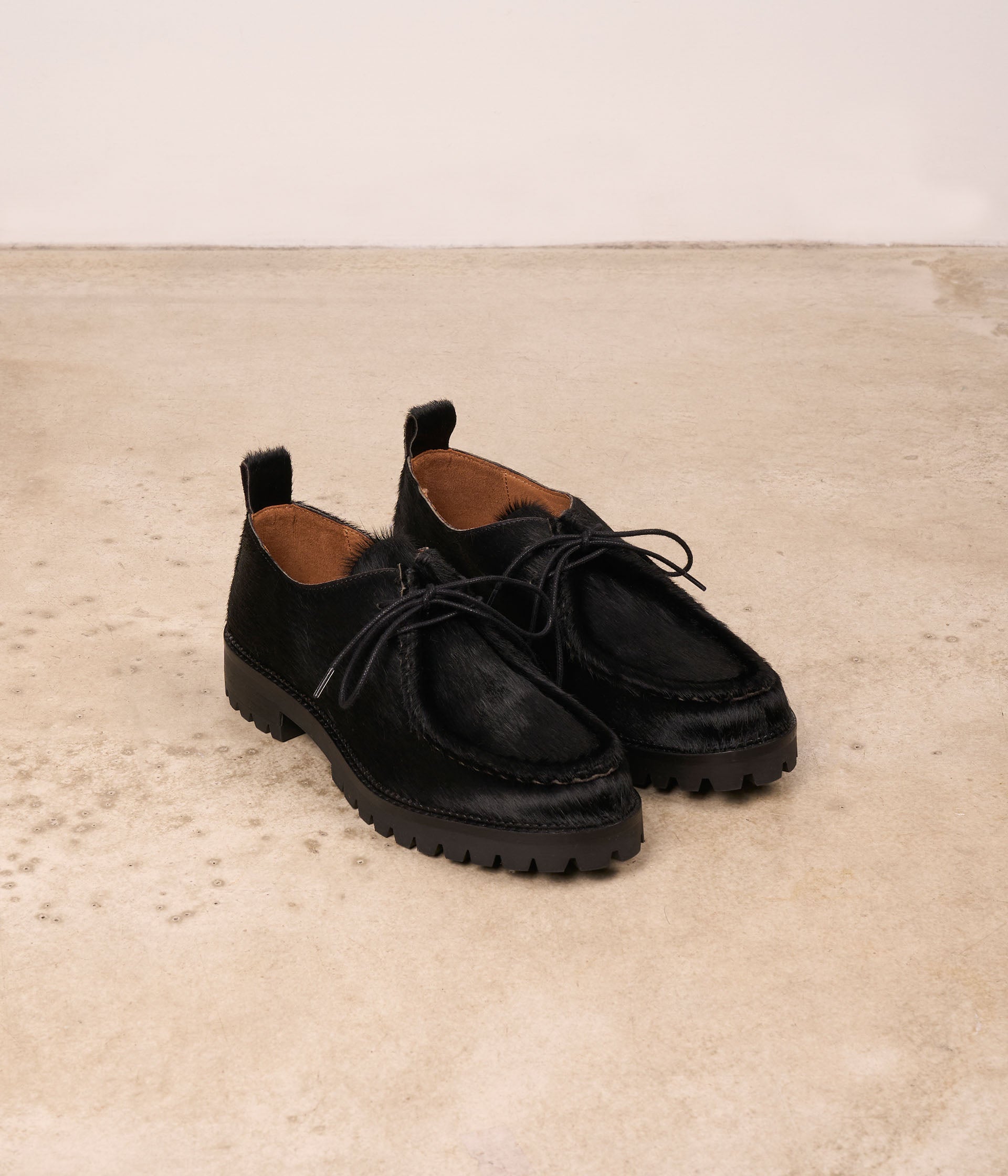 Derbies en cuir pony George