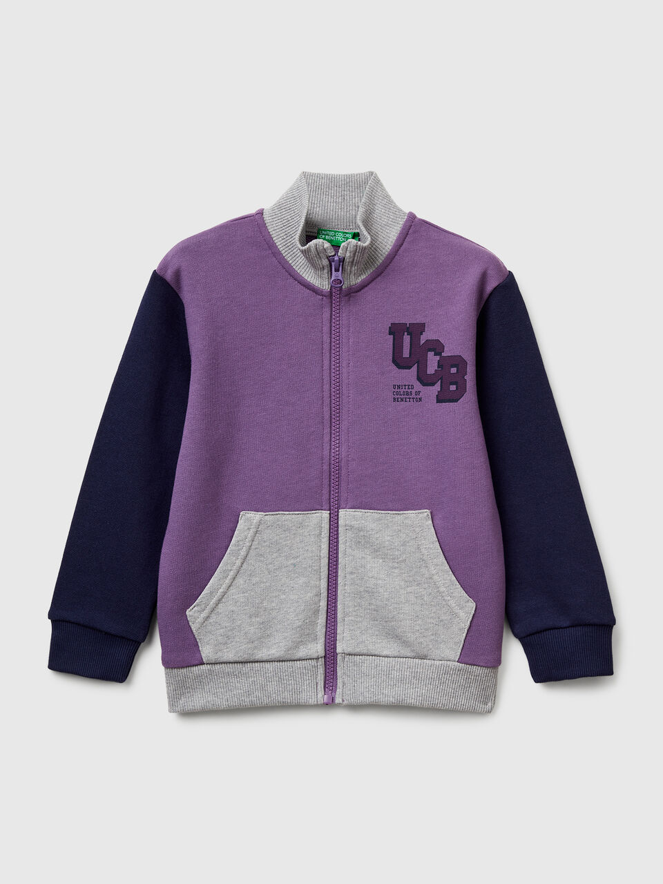 Cotton sweatshirt with logo