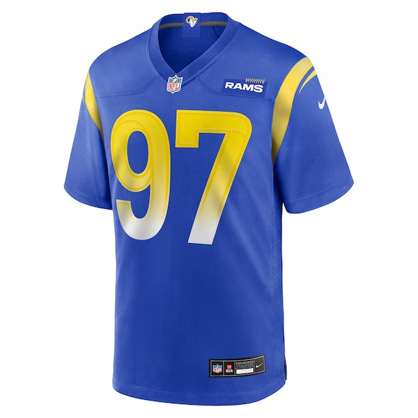 Bill Norton Los Angeles Rams Nike Team Game Jersey -  Royal