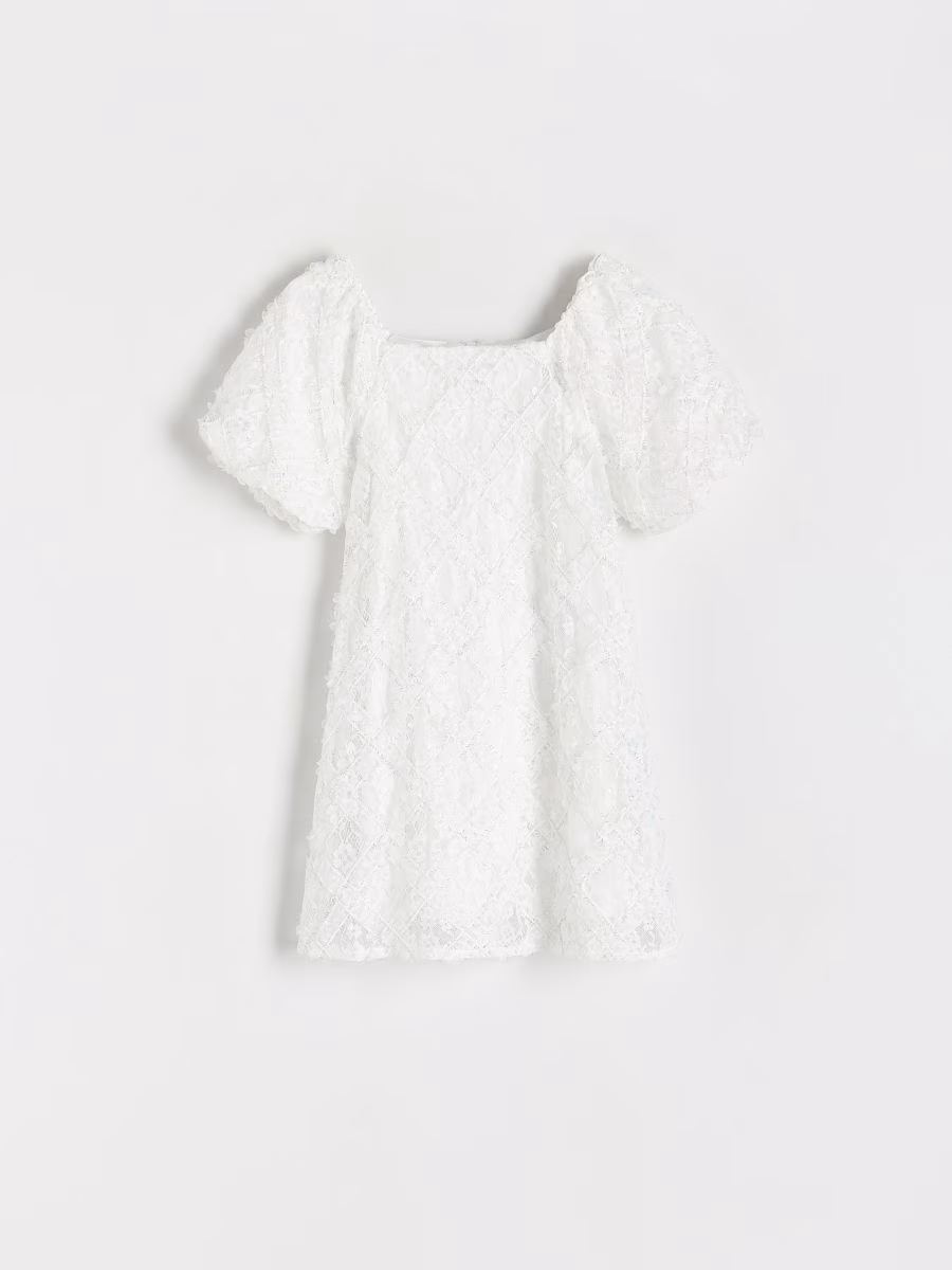 Lace Dress With Embroidery