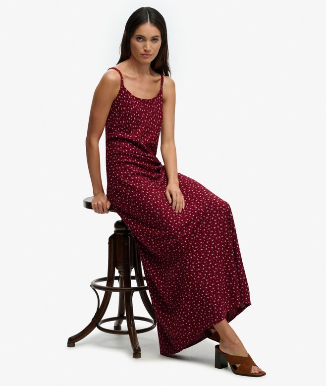 Printed Cami Maxi Dress