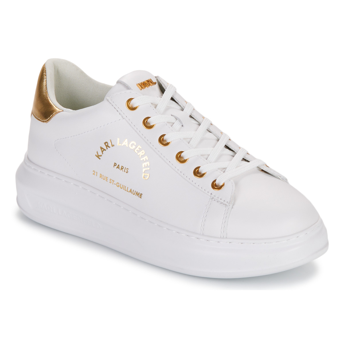 Karl Lagerfeld - KAPRI Maison Karl Lace - White / Gold