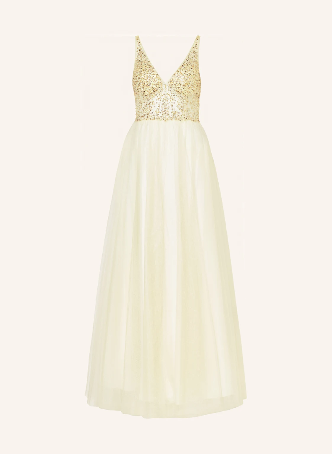 unique Abendkleid mit Schmucksteinen