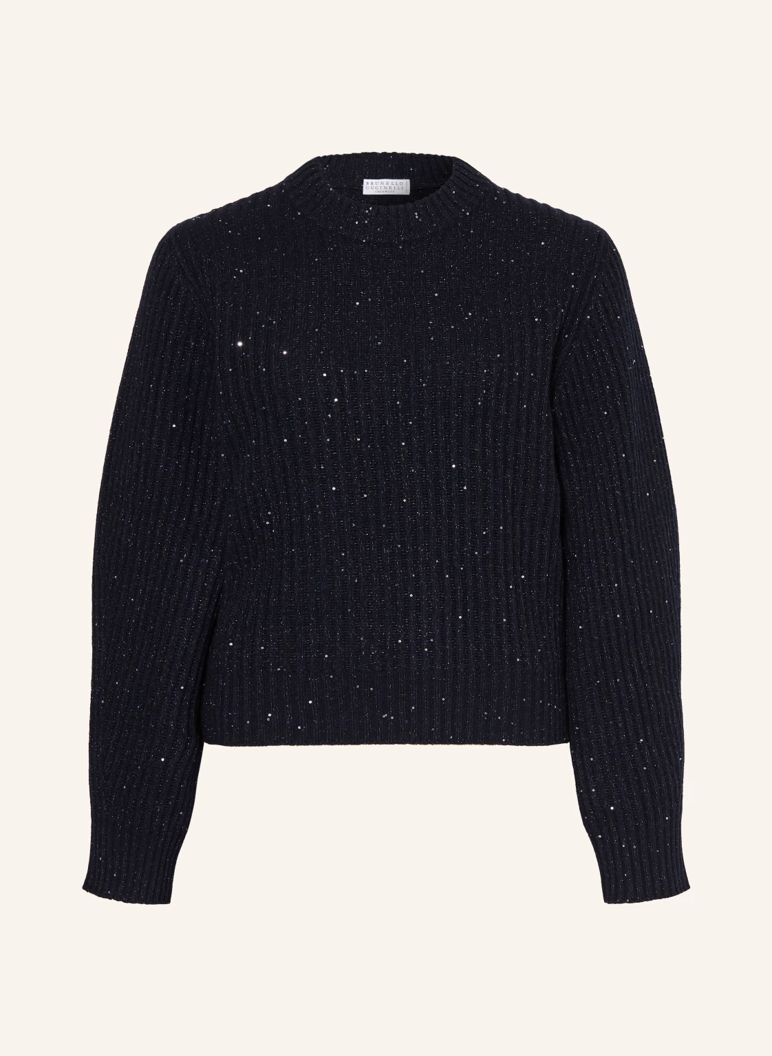 BRUNELLO CUCINELLI Pullover mit Cashmere und Glitzergarn