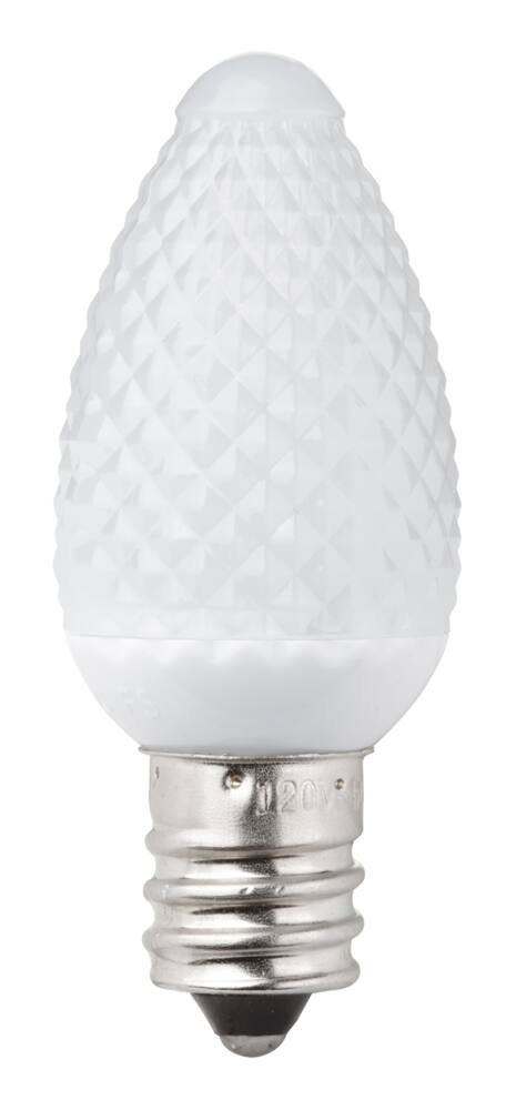 NOMA C7 E12 Base Night Non-Dimmable LED Light Bulb, 5 Lumens, Pink/Rose, 10W, 2-pk