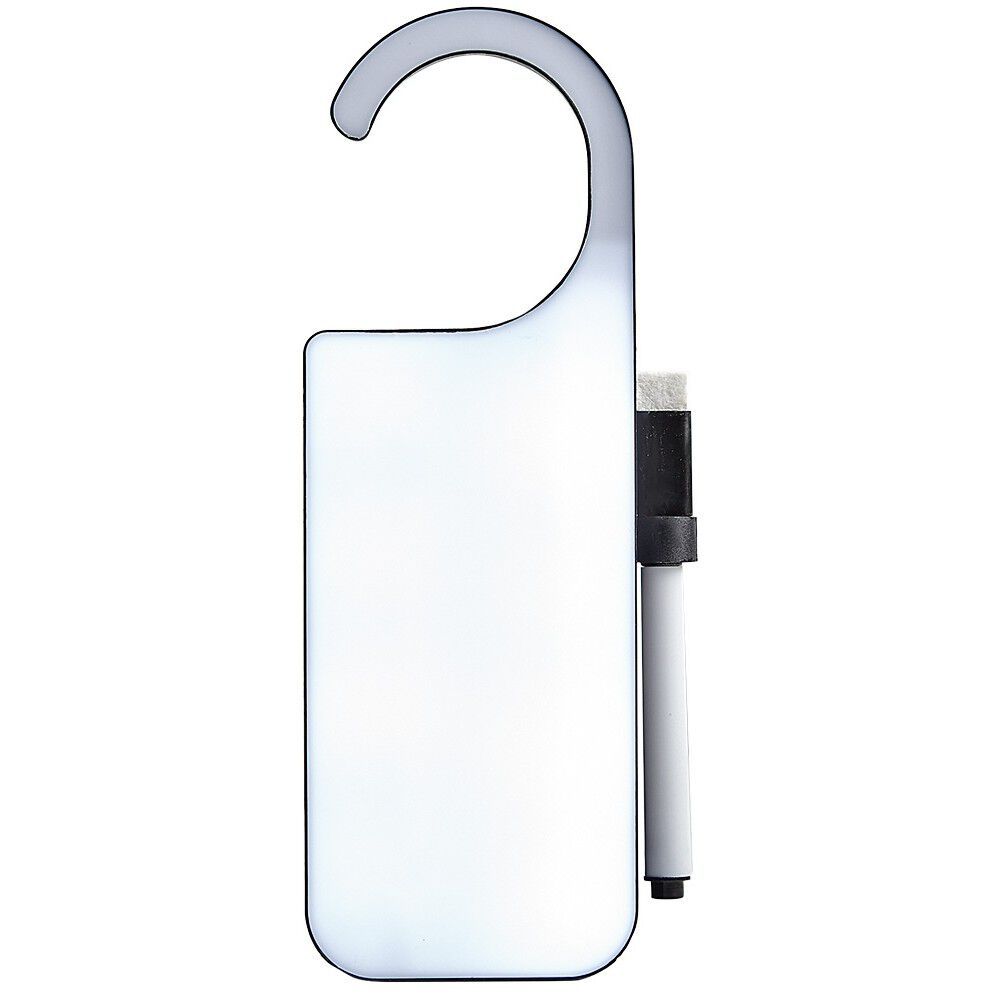 Accroche-porte lumineux personnalisable blanc