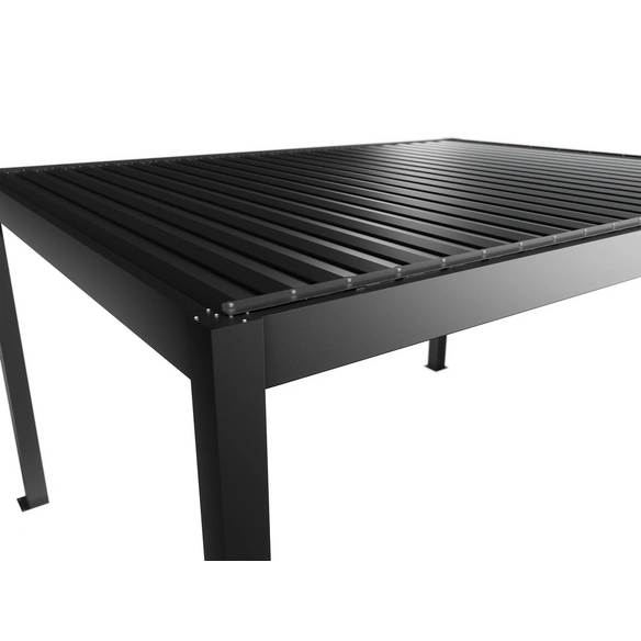 Pergola »Gr. 4,5 x 3,5«, BxHxT: 460 x 264 x 367,5 cm, dunkelgrau-metallic