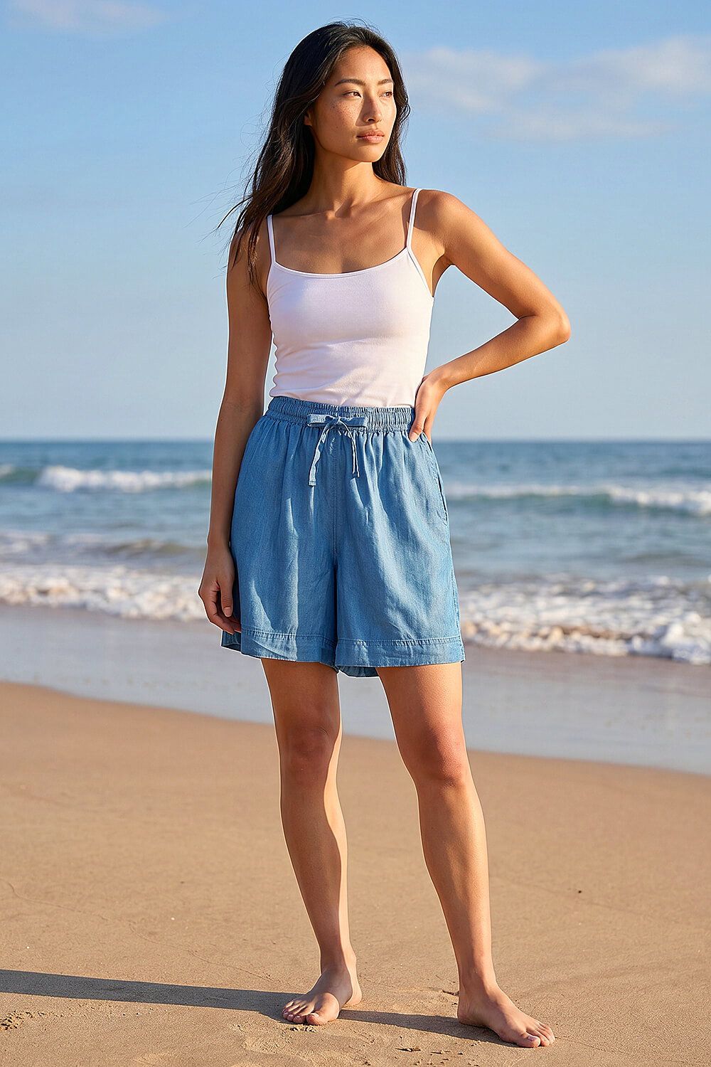 Roman Petite Elasticated Waist Shorts