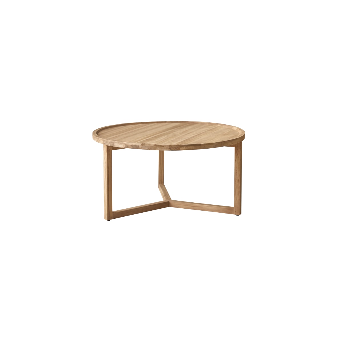 Tikamoon Massief teakhouten salontafel - Naturel
