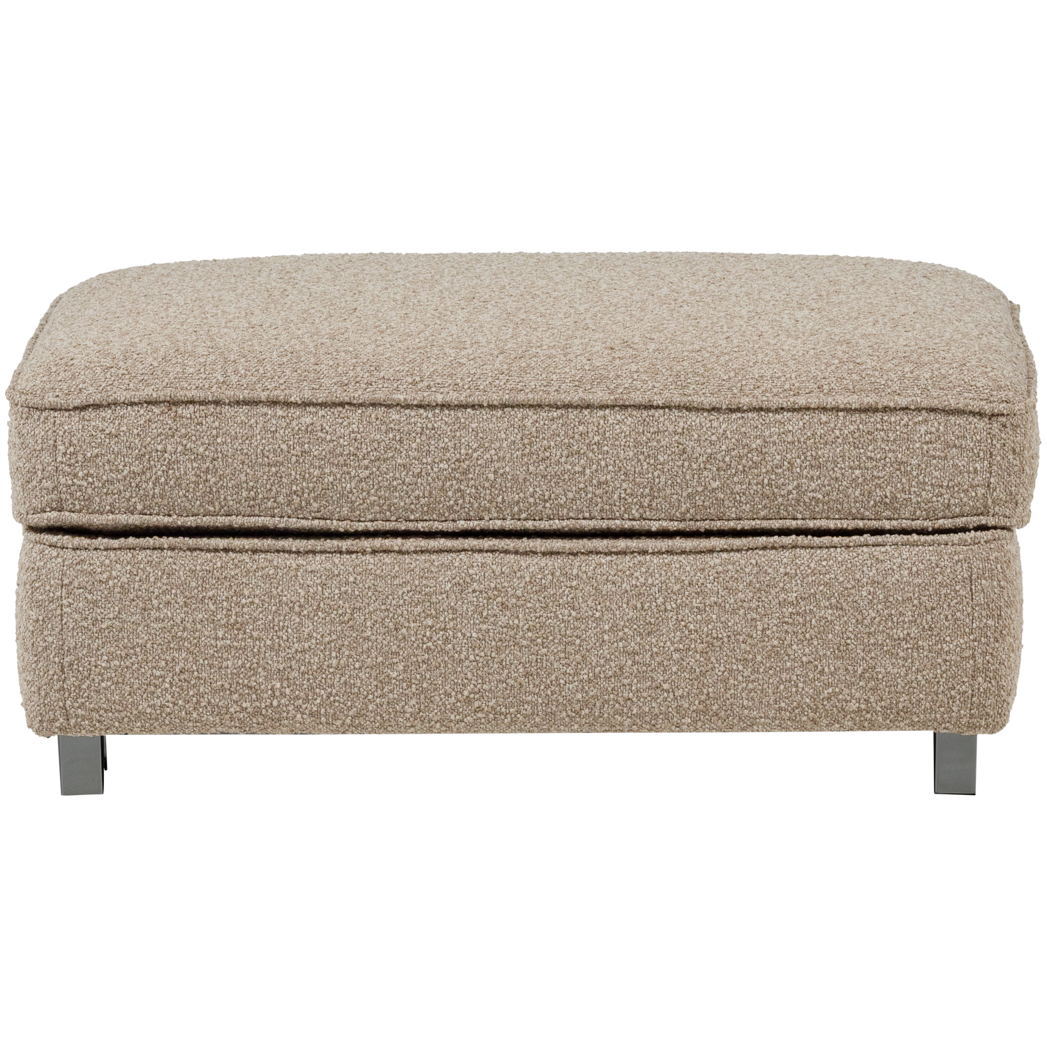 vtwonen hocker Lazy - Bouclé - Naturel