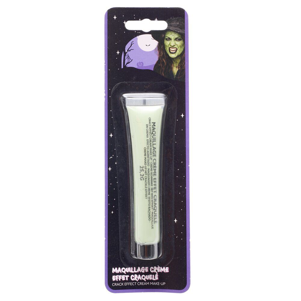 Maquillage Halloween peinture visage effet craquelé tube 19,8g (2 modèles)