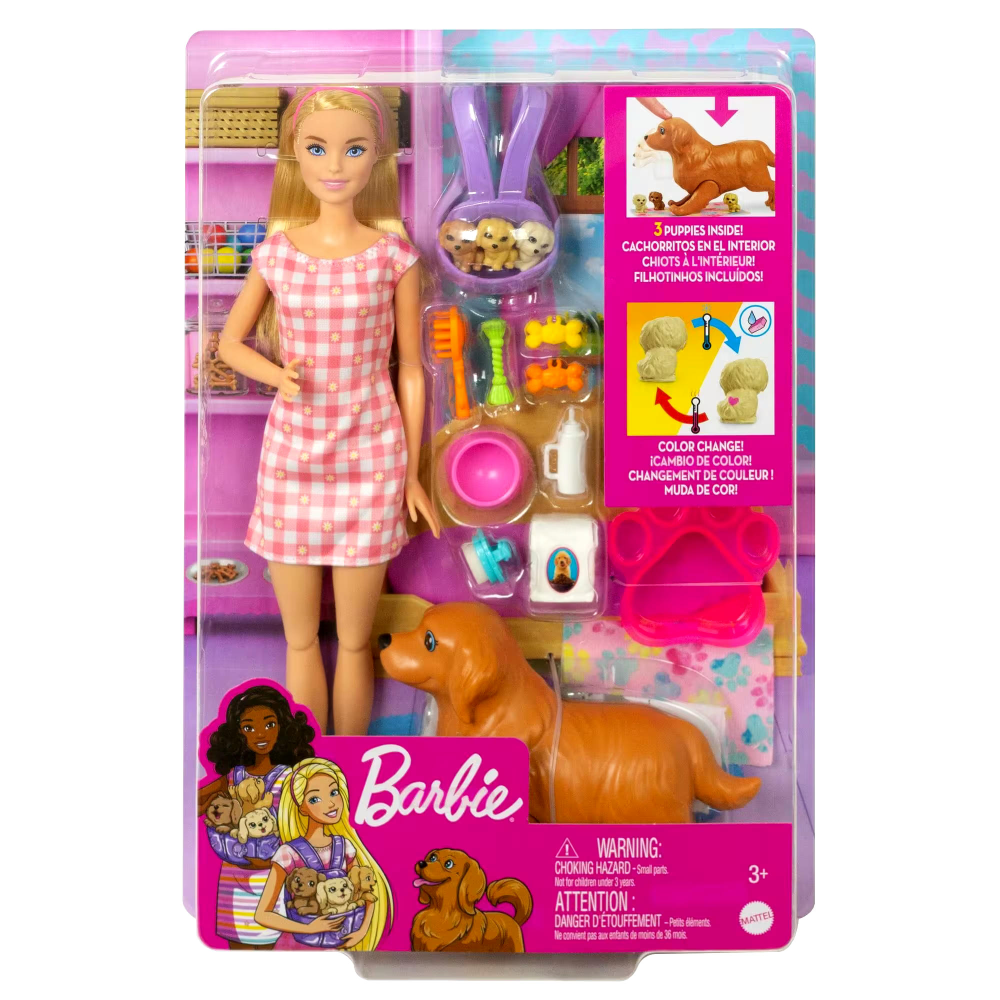 Barbie® Newborn Pups Playset, Ages 3+