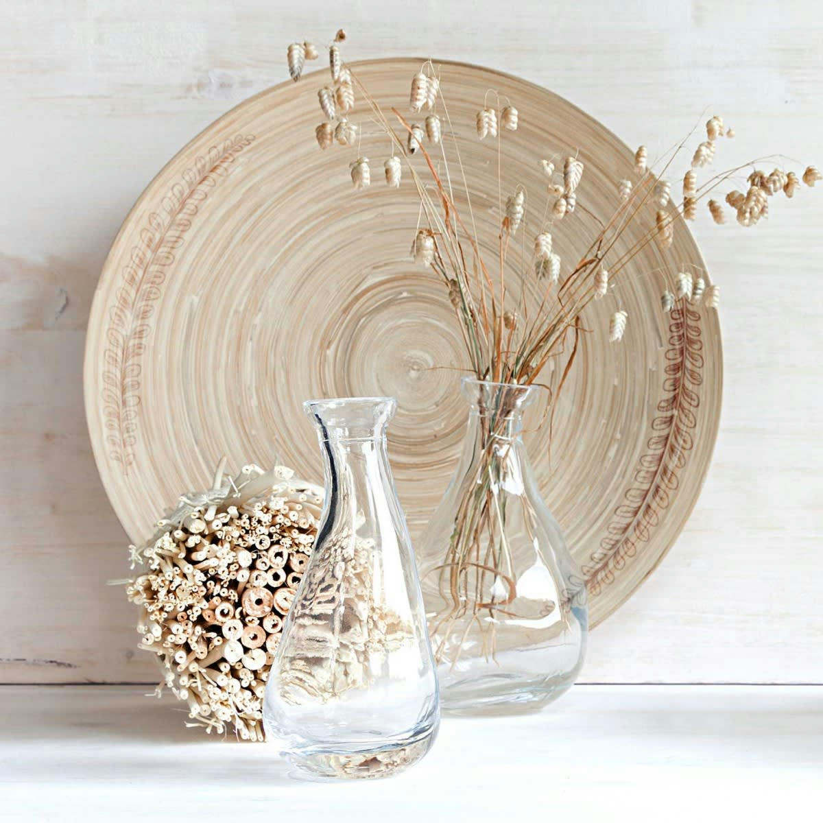 VASE - Tableau sur toile vase avec épille 45x45 cm