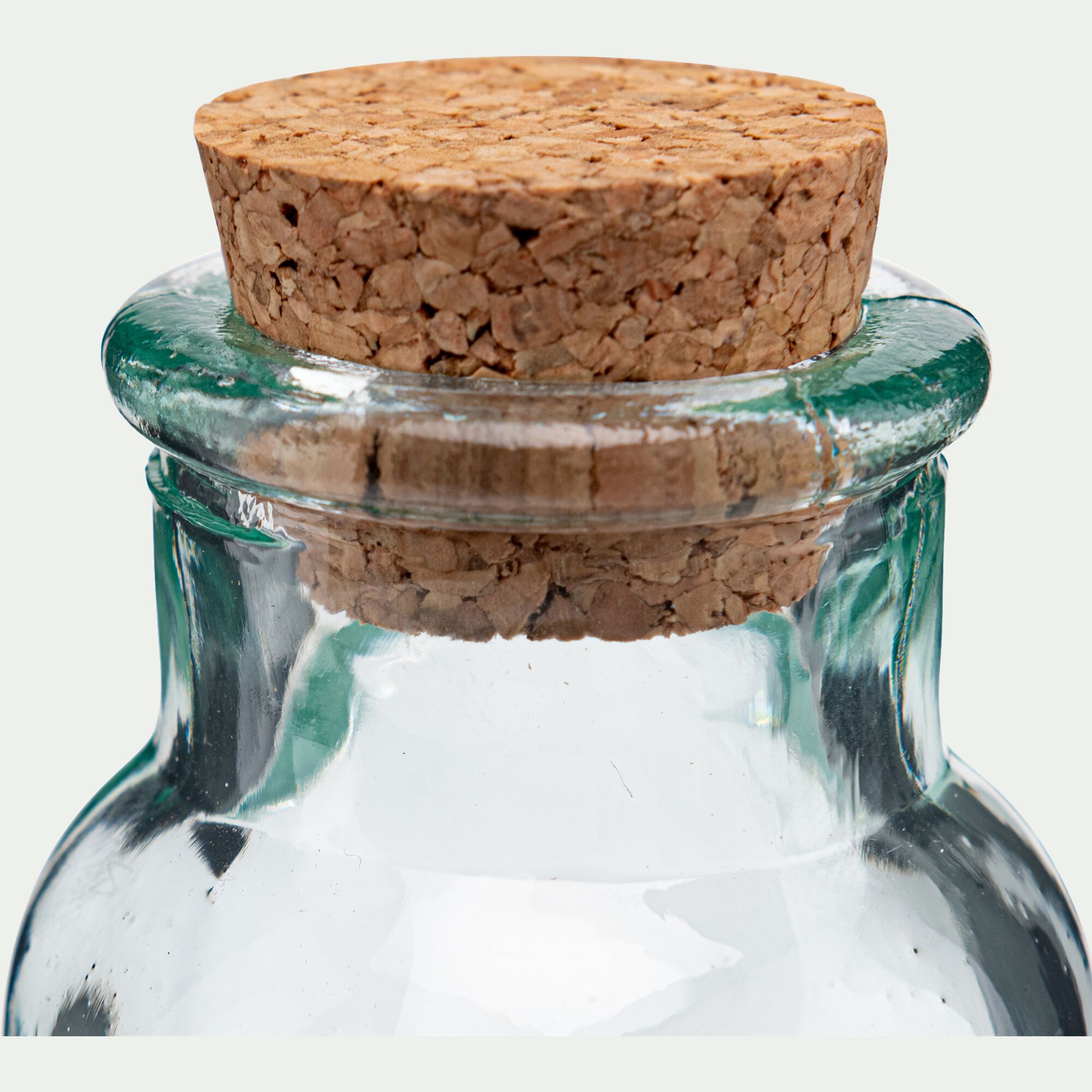 AQUA - Bocal en verre recyclé 9cl - transparent